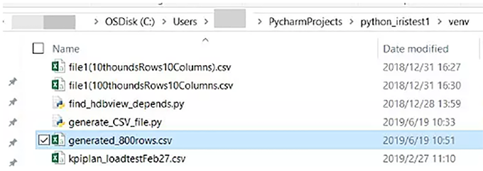  Python生成CSV文件