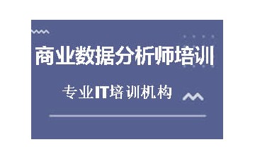深圳盐田区商业数据分析师培训班地址