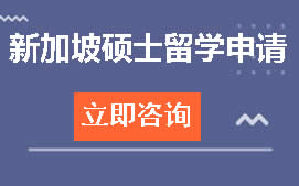 杭州临平区新加坡硕士留学申请培训班