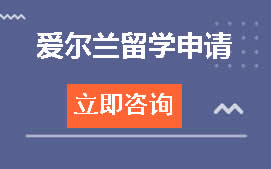 杭州临安区爱尔兰留学申请培训班