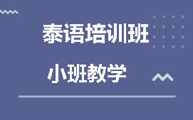 深圳宝安区泰语培训班