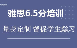 济南钢城区雅思6.5分培训班