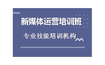 六安金安区哪里有新媒体运营培训班