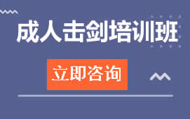 青岛城阳区成人击剑培训班