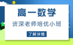 上海闵行区高一数学辅导班