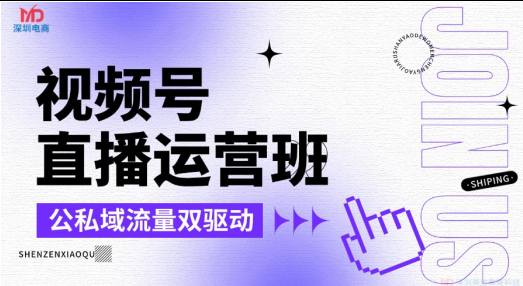 武汉东西湖区视频号直播运营培训班