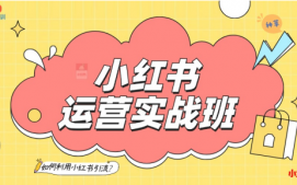 江門江海區小紅書運營培訓班