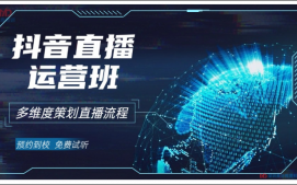 广州市抖音直播运营培训班
