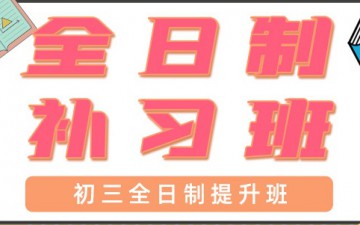 东莞虎门初三全日制补习班哪家好
