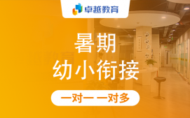 成都锦江区暑期幼小衔接辅导班