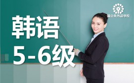 东莞南城区韩语5至6级培训班