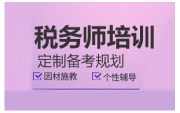 天津和平区税务师培训班
