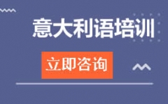 沈阳沈河区意大利语培训班