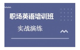 北京朝阳区职场英语培训班